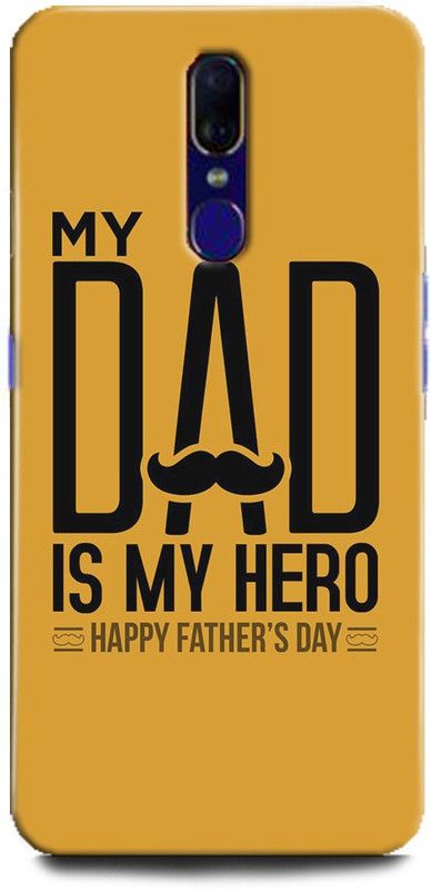 INTELLIZE Back Cover for OPPO F11/CPH1911 father's,Printed  (Multicolor, Shock Proof)