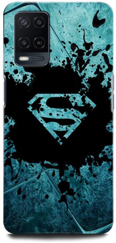 ORBIQE Back Cover for OPPO A54 2263 SUPERMAN, SUPERMANLOGO, SUPERMANSIGN, COMIC  (Multicolor, Hard Case)
