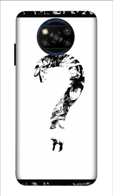 Upshot Back Cover for POCO X3  (White, Shock Proof, Silicon, Pack of: 1)