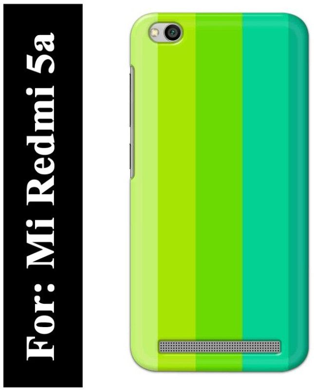 Majestic Back Cover for Mi Redmi 5a  (Blue, Green, Hard Case)