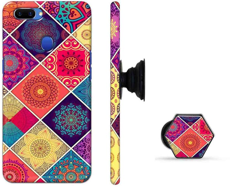 PRINTLABS Back Cover for Oppo A5, Realme 2  (Multicolor, Cases with Holder, Pack of: 1)