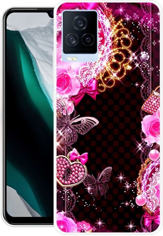 REALKING Back Cover for IQOO 7  (Multicolor, Grip Case, Silicon)