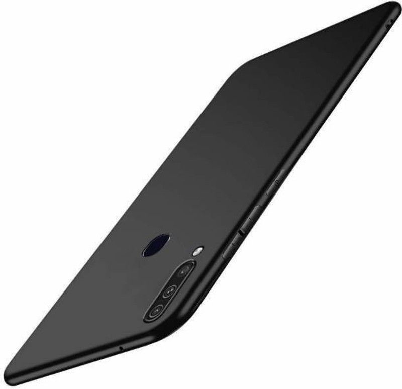 Sciforce Back Replacement Cover for Vivo Y19 (2019)  (Black, Grip Case)