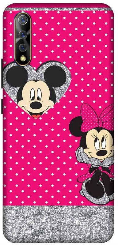 SSMORYA Back Cover for Vivo Z1x Mickey Mouse Printed Back Cover  (Multicolor, Waterproof, Pack of: 1)