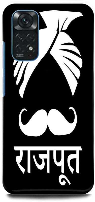 play fast Back Cover for Redmi Note 11 RAJPUT, RAJPOOT, BANNA, JI, BOY  (Black, Hard Case, Pack of: 1)