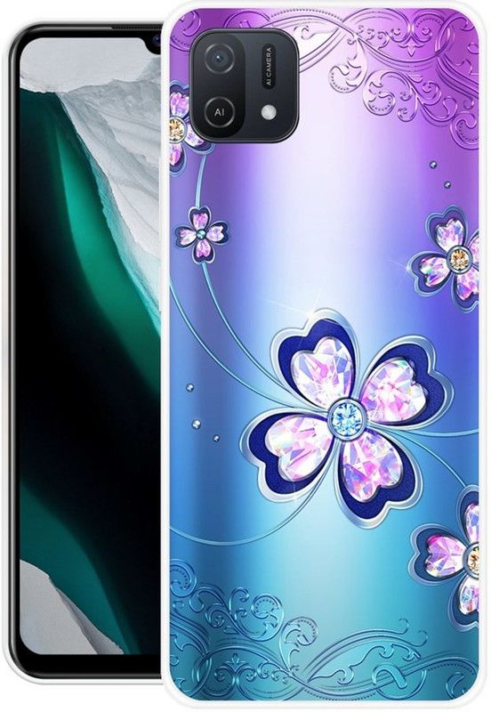 REALKING Back Cover for Oppo A16k  (Multicolor, Grip Case, Silicon)