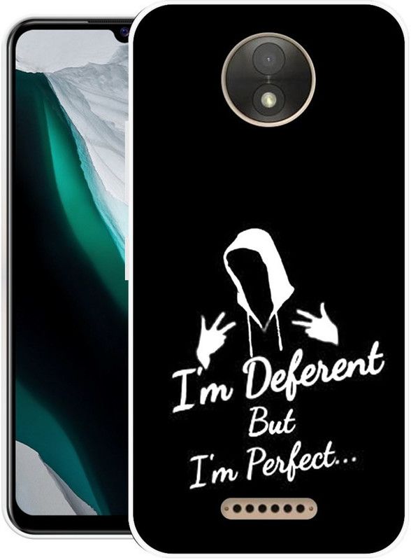 Khadoliya Back Cover for Motorola Moto C Plus  (Multicolor, Grip Case, Silicon, Pack of: 1)