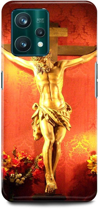 play fast Back Cover for OPPO A76, CPH2375 JESUS, CROSS, GOD, CHRIST  (Yellow, Hard Case, Pack of: 1)