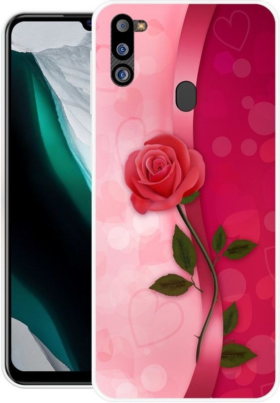 SUPER CASE Back Cover for Samsung Galaxy M21 2021, Samsung M21 2021  (Pink, Green, Grip Case, Silicon)