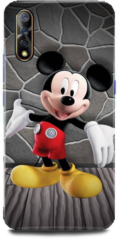 MP ARIES MOBILE COVER Back Cover for ViVO S1, 1907, Mickey,Mouse,Art,Cartoon,Teddy,Doll,back,cover,for,girls,  (Multicolor, Hard Case, Pack of: 1)