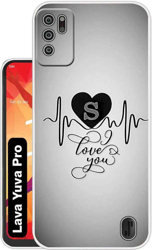Case Club Back Cover for Lava Yuva Pro  (Black, Grey, Silicon, Pack of: 1)