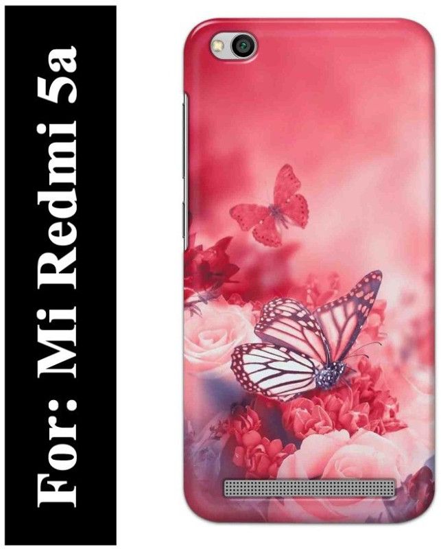 Majestic Back Cover for Mi Redmi 5a  (Pink, Hard Case)