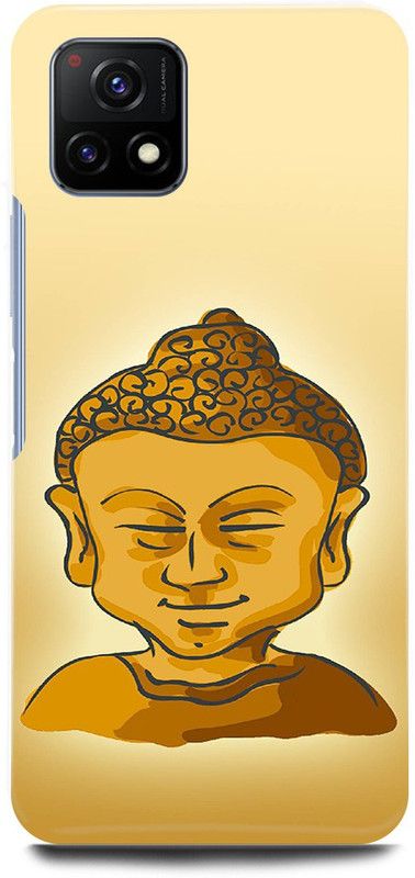 play fast Back Cover for Vivo Y72 5G, V2060 GAUTAM, BUDDHA, GOD, NAMO, BUDDHAY  (Yellow, Hard Case, Pack of: 1)