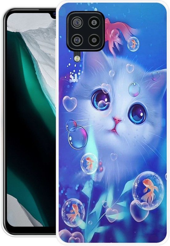 KLC Back Cover for Samsung Galaxy F22  (Multicolor, Grip Case, Silicon)