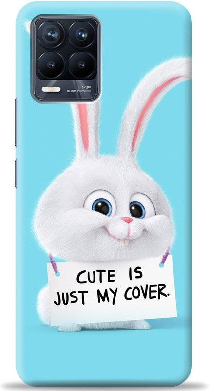 Loffar Back Cover for Realme 8  (White, Shock Proof, Pack of: 1)