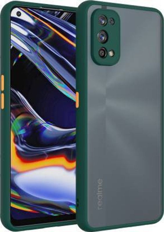 Shining Stars Back Cover for Realme X7  (Green, Camera Bump Protector, Pack of: 1)