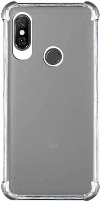 7Rocks Back Cover for Mi Redmi Note 6 Pro  (Transparent, Shock Proof, Pack of: 1)