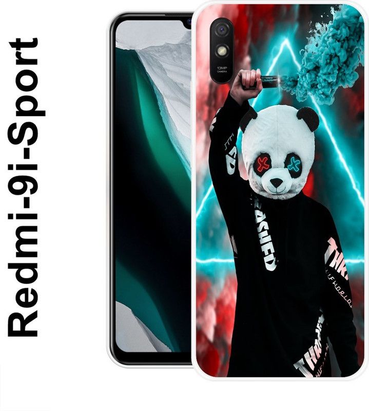 REDFLY Back Cover for Redmi 9i Sport  (Multicolor, Silicon)