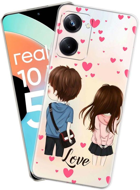 Memia Back Cover for realme 10 Pro 5G  (Multicolor, Grip Case, Silicon, Pack of: 1)