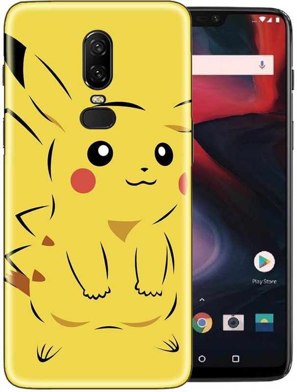 Case Club Back Cover for OnePlus 6  (Multicolor, Shock Proof, Pack of: 1)