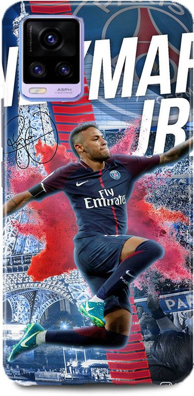 MP ARIES MOBILE COVER Back Cover for ViVO V20, V2025, NEYMAR BARCELONA FOOTBALL NEYMAR JUNIOR PSG FRANCE NEYMAR JERSEY NEYMAR  (Multicolor, Hard Case, Pack of: 1)