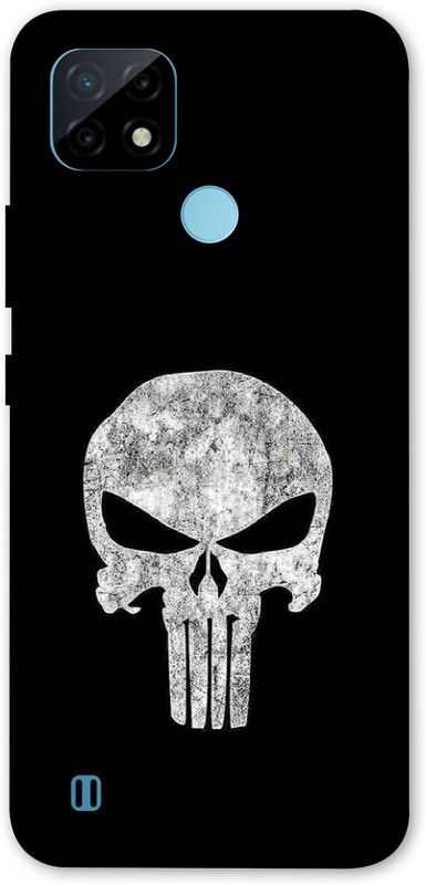 kolli Back Cover for Realme C21  (Black, Grey, Hard Case, Pack of: 1)