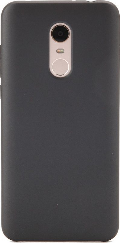 Mi Back Cover for Mi Redmi Note 5  (Black, Shock Proof, Pack of: 1)