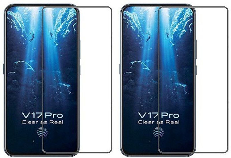 HOBBYTRONICS Tempered Glass Guard for Vivo V17 Pro  (Pack of 2)