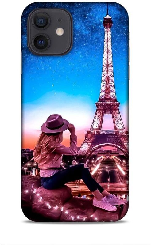 Jellybird Back Cover for Apple iPhone 12  (Multicolor, 3D Case, Pack of: 1)