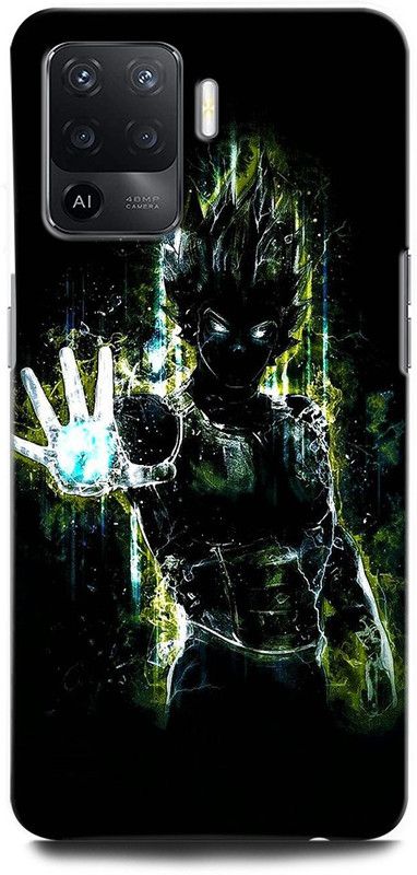 ORBIQE Back Cover for OPPO F19 Pro CPH2285 VEGITO, ANIME, BALL, DRAGON, SUPER, GOKU, CARTOON,  (Multicolor, Hard Case, Pack of: 1)