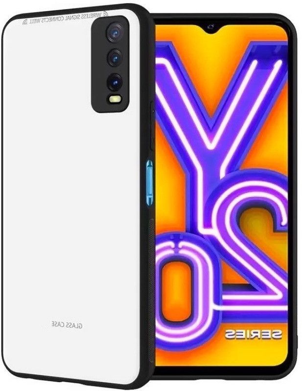 A3sprime Back Cover for vivo Y11s  (White, Shock Proof, Pack of: 1)
