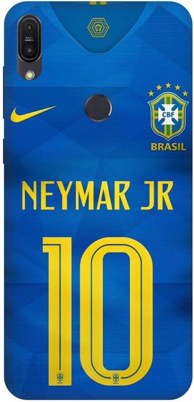 FRONK Back Cover for ASUS Zenfone Max Pro M1, NEYMAR, JR, BARCELONA,FOOTBALL,JUNIOR,PSG,FRANCE  (Blue, Hard Case, Pack of: 1)