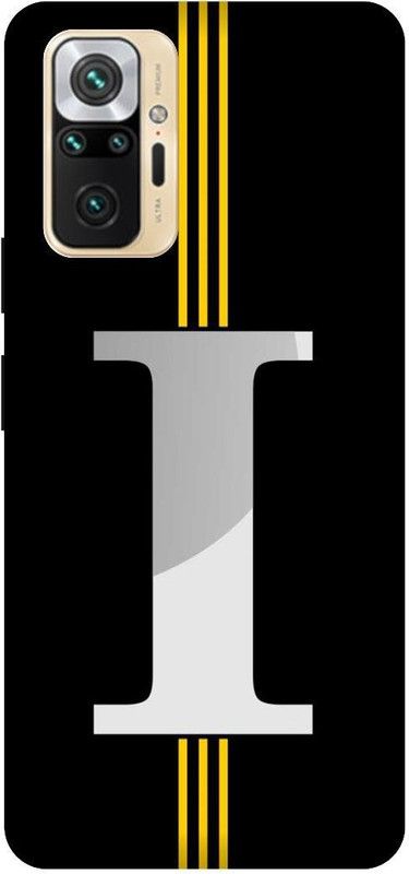 KARJUN Back Cover for Redmi Note 10 Pro Max, I text Black Multicolour Printed Back Cover  (Multicolor, Hard Case, Pack of: 1)