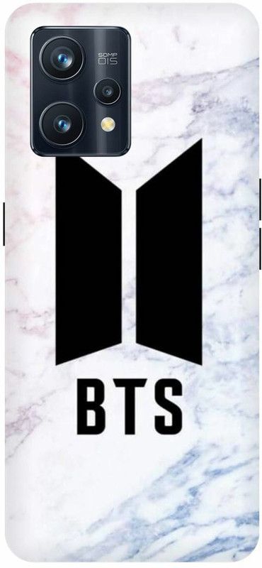 COVERJET Back Cover for REALME 9 PRO PLUS-BTS- ARMY- MUSIC- LOGO  (Brown, Hard Case, Pack of: 1)