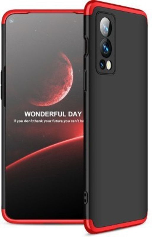 Cermarise Front & Back Case for OnePlus Nord 2 5G  (Red, Dual Protection, Pack of: 1)
