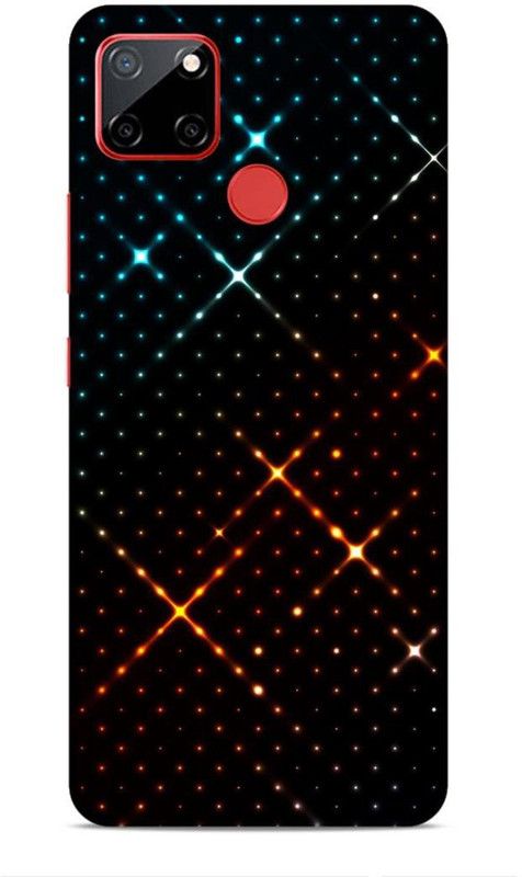 CRAFTARA Back Cover for Realme C2  (Black, Blue)