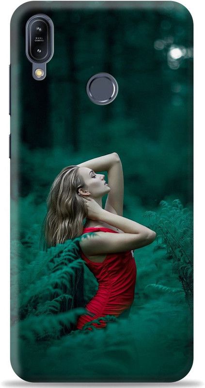 Crafter Back Cover for Asus Zenfone Max M2  (Green, Shock Proof, Pack of: 1)