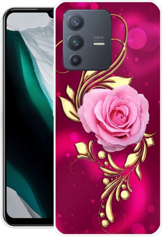 KLC Back Cover for Vivo V23 Pro 5G  (Multicolor, Grip Case, Silicon, Pack of: 1)