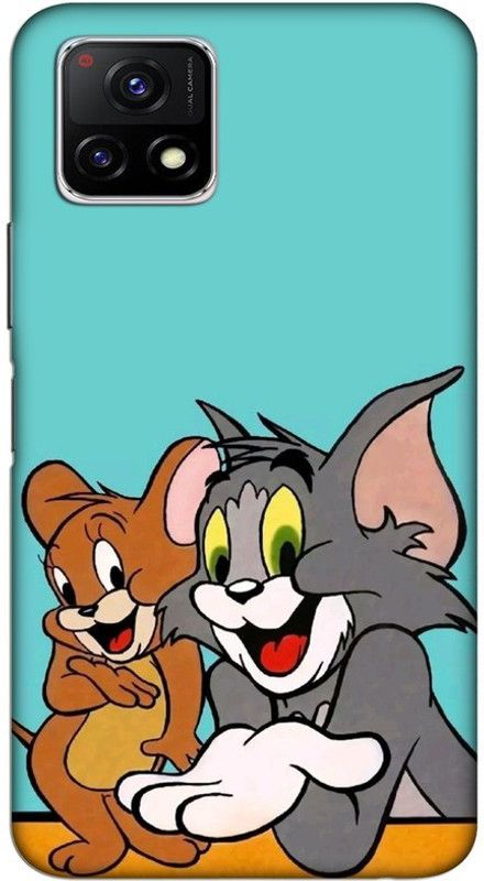 CROKIAN Back Cover for Vivo Y72 5G Tom And Jerry Back Cover  (Blue, Hard Case, Pack of: 1)