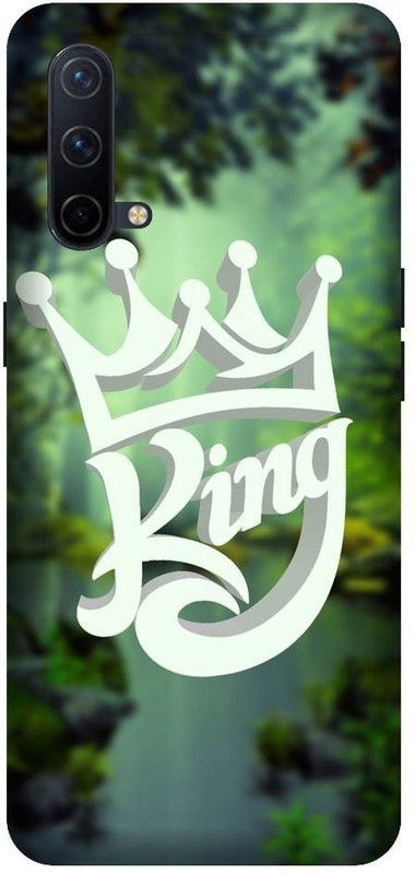 URCHIN Back Cover for Nord CE 5G King, King word, King cover, quotes, Attitude  (Multicolor, Shock Proof, Pack of: 1)