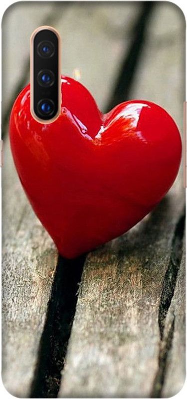PNBEE Back Cover for vivo X30, V1938CT - Red Heart Print  (Multicolor, Hard Case, Pack of: 1)
