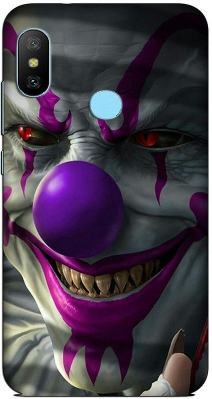 CROKIAN Back Cover for Redmi 6 Pro Joker Back Cover  (Multicolor, Hard Case)