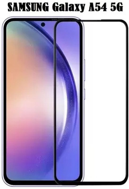 CASEHUNT Edge To Edge Tempered Glass for Samsung Galaxy A54 5G  (Pack of 1)
