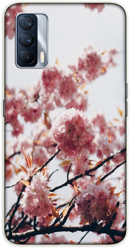 iprinto Back Cover for Realme X7 Flower Nature Back Cover  (White, Hard Case, Pack of: 1)