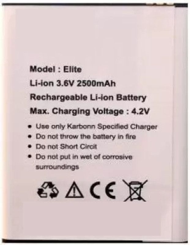 SUPERCART Mobile Battery For Swipe ELITE 4G 3 Month Warranty