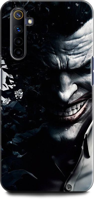 Dronk Back Cover for Realme 6i JOKER, BATMAN, HEATH LEDGER, DARK KNIGHT, WHY SO SERIOUS  (Multicolor, Dual Protection, Pack of: 1)