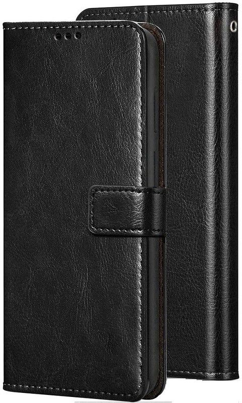 Wonderfone Flip Cover for Realme 2 Pro  (Black, Dual Protection, Pack of: 1)