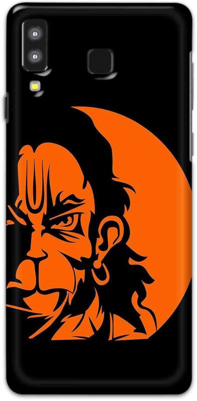 Alve Back Cover for Samsung Galaxy A8 Star  (Black, Orange, Pack of: 1)