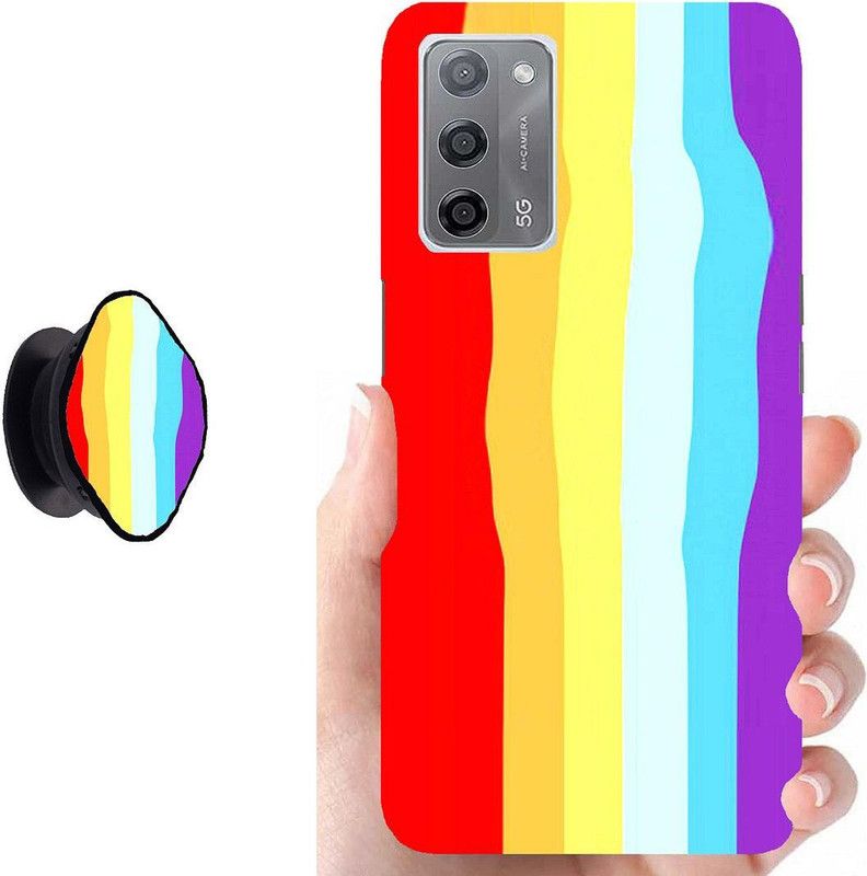 Flipkart SmartBuy Back Cover for Oppo A55  (Multicolor, Cases with Holder, Pack of: 1)