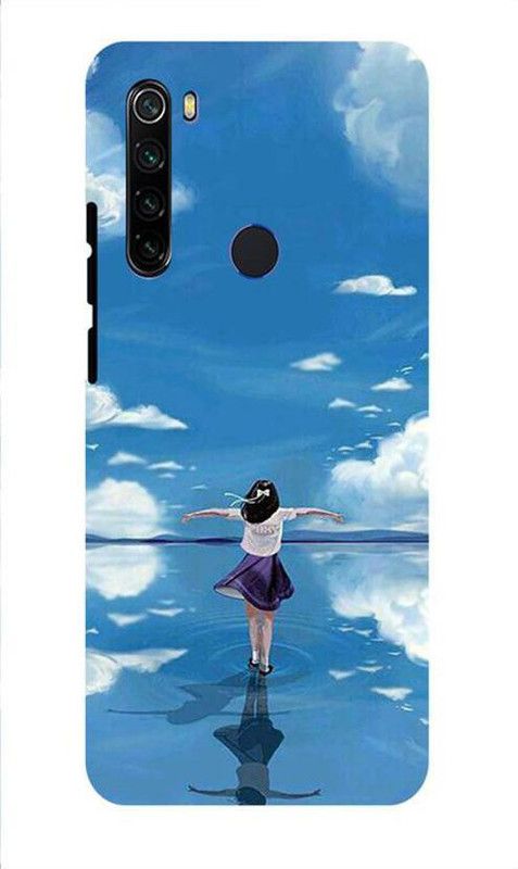 golimar Back Cover for Mi Redmi Note 8  (Multicolor, 3D Case)